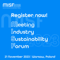 Meeting Industry Sustainability Forum MISF 2023,  ESG: Congress and Business Travel